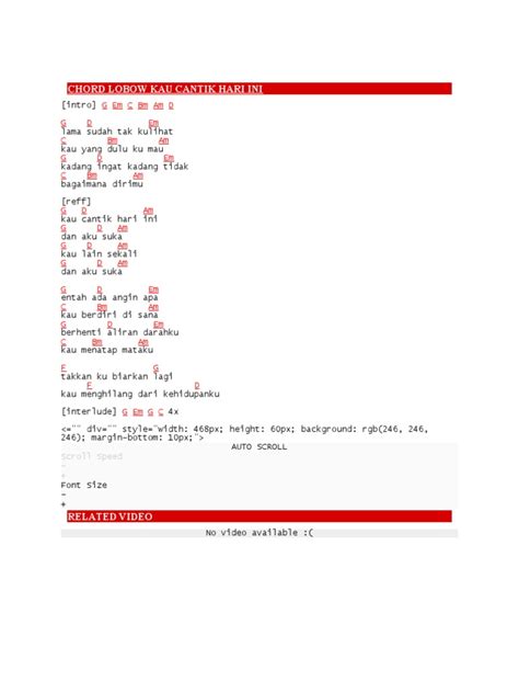 CHORD LOBOW KAU CANTIK HARI INI efektif Carousell Second lalu beli second hand Festival Lineup Predictor 413 untuk pemula image 1