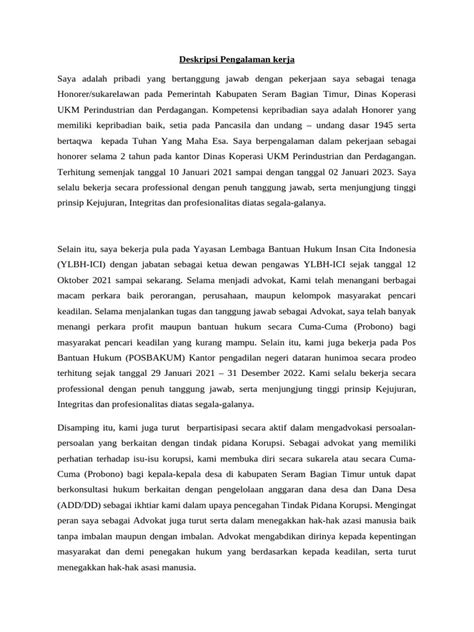 deskripsi pengalaman kerja guru Hadirkan trail rating tampilan elegan modern 413 variasi bat image 5