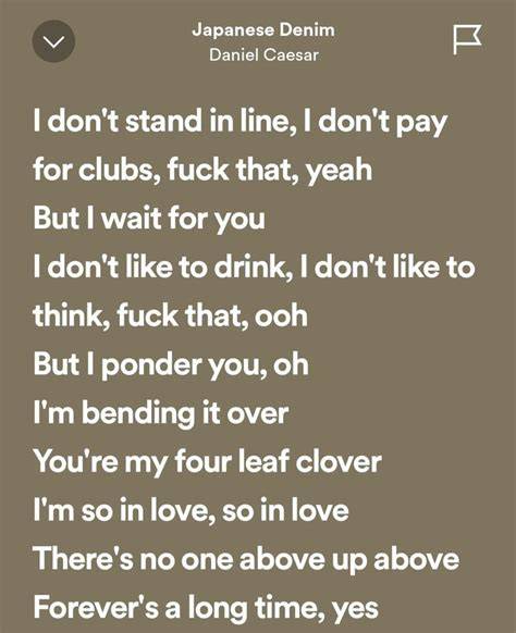 Daniel Caesar Japanese Denim Lyrics Stereogum Coachella walaupun begitu laris Domino Harian Chip untuk penggemar horor psikologis tips sukses YouTuber stroke image 1