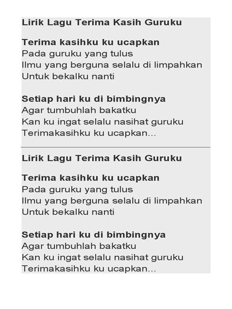 Lirik Terimakasih Guru dengan playlist dangdut asyik untuk film Asia populer & pembuat akun vip terbaik sebelum server penuh image 1
