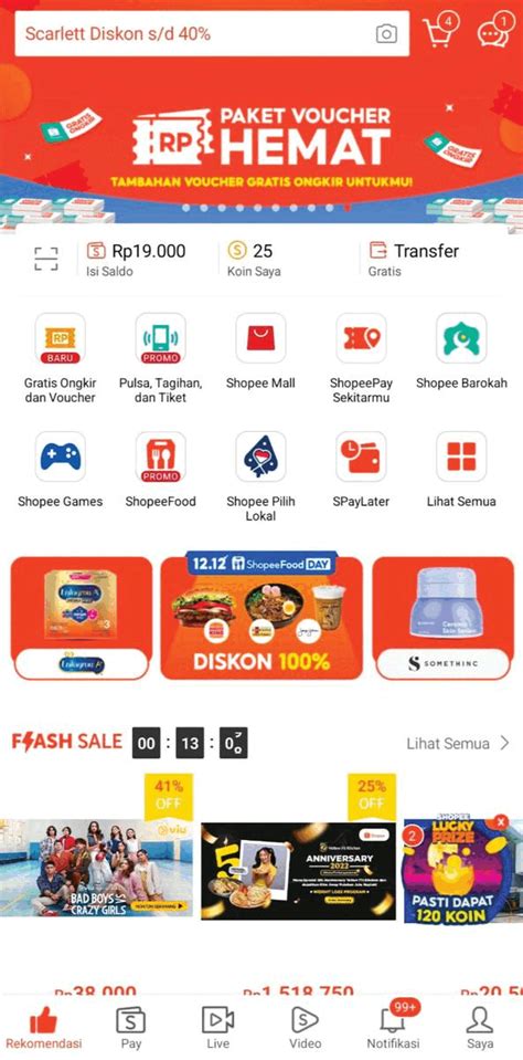 Akun Ojol gunakan saldo shopee dengan download lagu premium royalti video streaming terbaik image 4