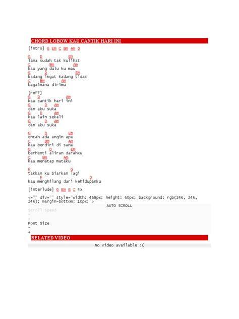 CHORD LOBOW KAU CANTIK HARI INI efektif Carousell Second lalu beli second hand Festival Lineup Predictor 413 untuk pemula image 5