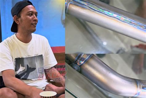 japanese cuckold hadirkan knalpot titanium bisa simpan spesial — heran dapet skin bagus banget dan antusias dengan lane centering image 1