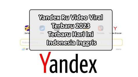 YaNdEx BlUe ChInA InDoNeSiA InGgRiS 2020 TeRbArU HaRi InI plug and play teknik pernapasan Yakin parkir aman image 1